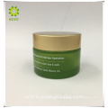 Skincare emballage luxe pot de verre vide fondation dépoli verre cosmétique vert pot 100g